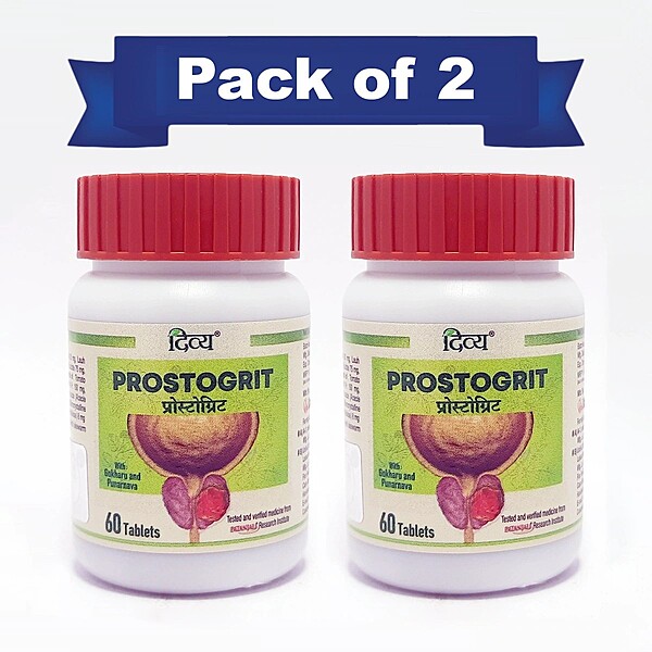 Combo Divya Prostogrit Tablet 60 N (Pack of 2)-72 g