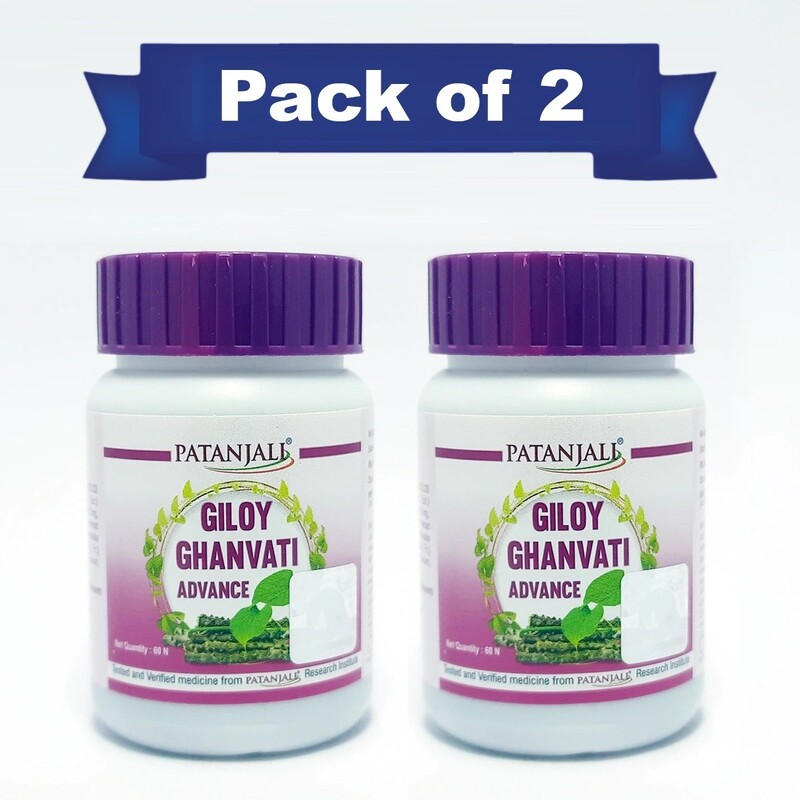 Combo Giloy Ghanvati Advance 60 N (Pack of 2)-78 g