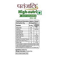 Combo Patanjali Soya Chunks 40 G (Pack of 5)-200 g