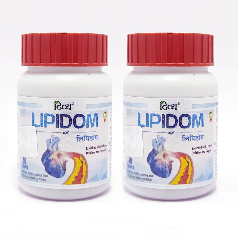 Combo Divya Lipidom Tablet 60 N  (Pack Of 2)-82 g