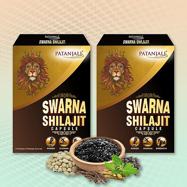 Swarna Shilajit Capsule 750 Mg (Pack of 2)-16 g