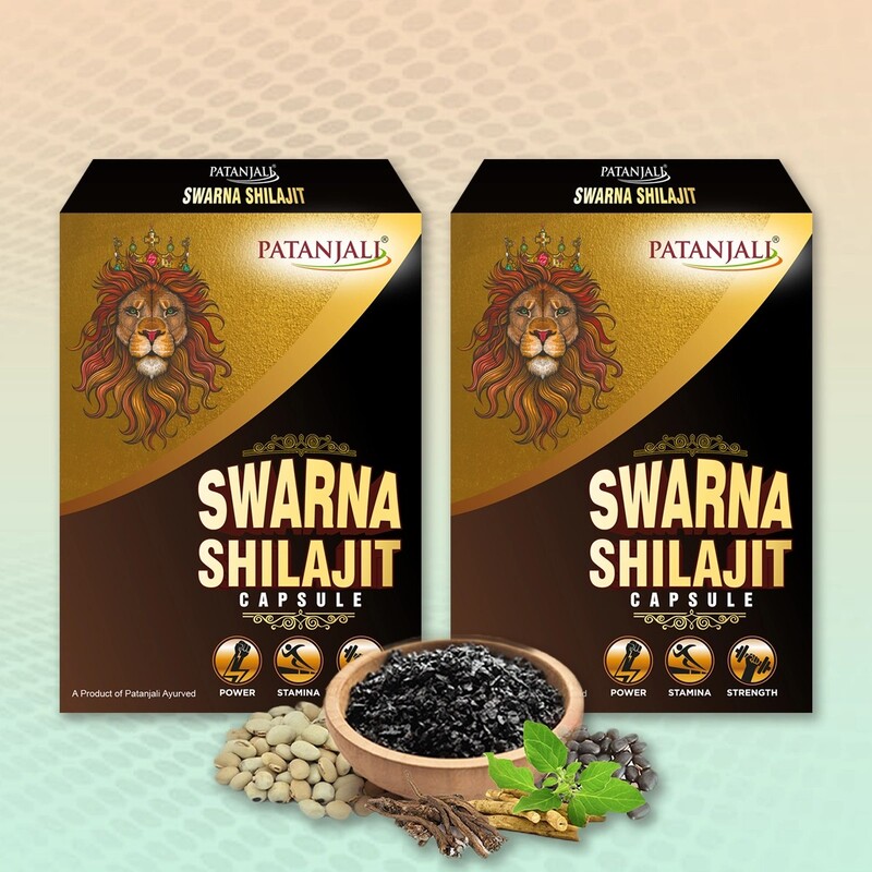 Swarna Shilajit Capsule 750 Mg (Pack of 2)-16 g
