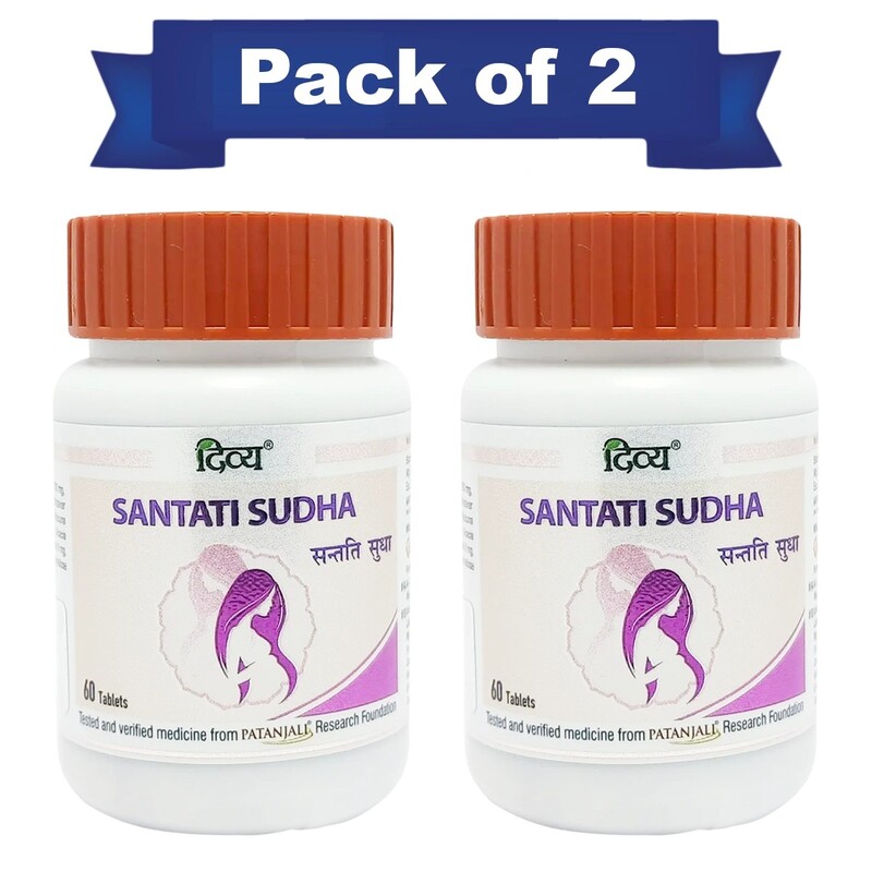 Combo Divya Santati Sudha 60 N - Pack Of 2-70 g