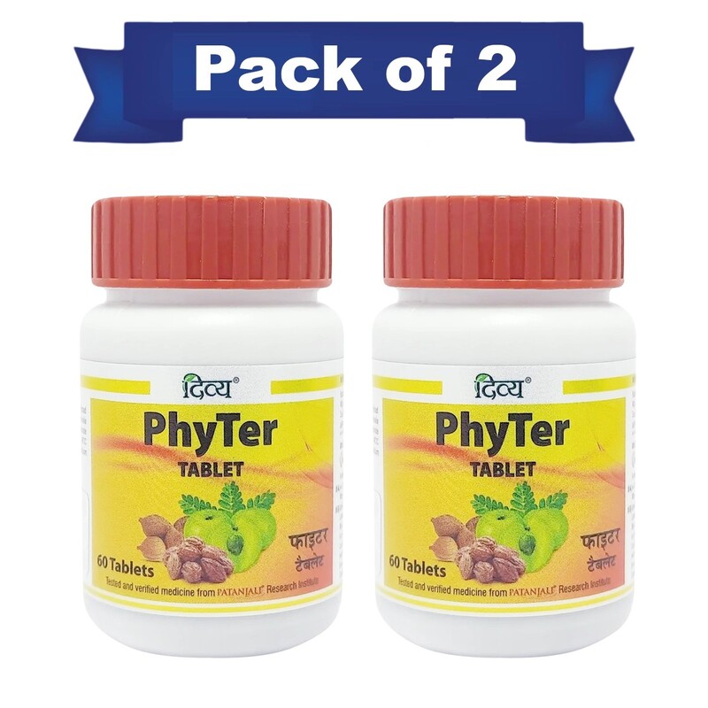 Combo Divya Phyter Tablet 60 N (Pack of 2)-82 g