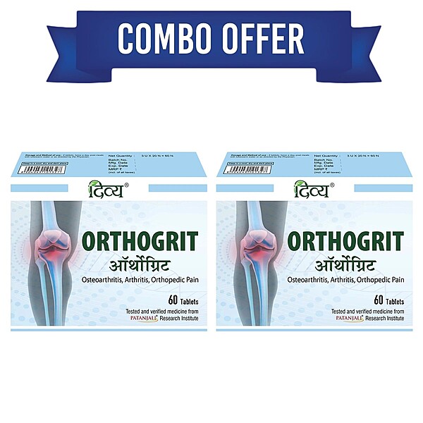 Combo Divya Orthogrit 60 N - T (Pack Of 2)-82 g