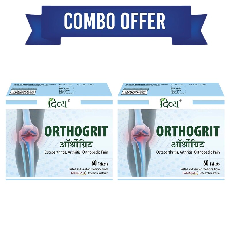 Combo Divya Orthogrit 60 N - T (Pack Of 2)-82 g