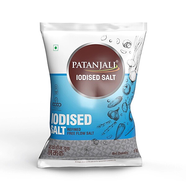 Patanjali Iodized Salt (Namak)-1Â kg