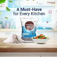 Patanjali Iodized Salt (Namak)-1Â kg