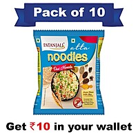 Pack of 10- Atta Noodles Desi Masala 60g-  Rs 10 Off-600Â g