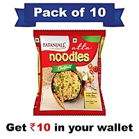Pack of 10- Atta Noodles Chatpata 60g- Rs 10 Off-600Â g