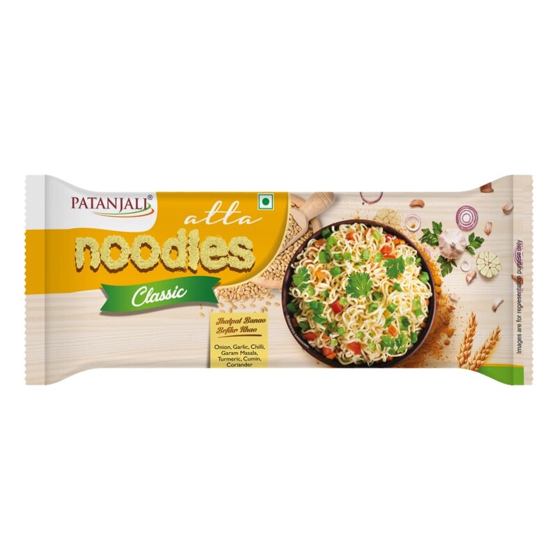 Patanjali Atta Noodles Classic - Family Pack-240Â g