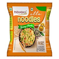 Patanjali Atta Noodles Yummy Masala-60Â g