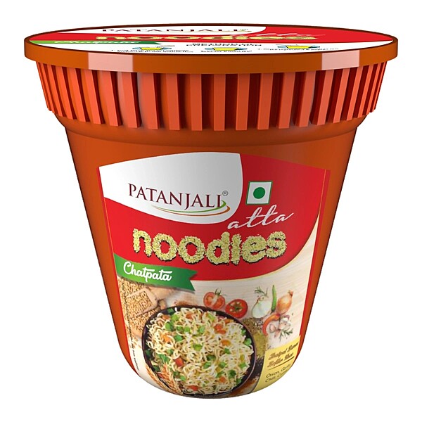 Patanjali Atta Cup Noodles Chatpata-70Â g
