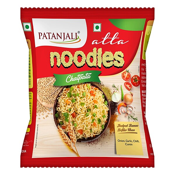 Patanjali Atta Noodles Chatpata-60Â g
