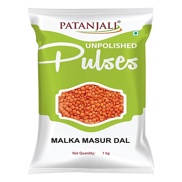 Patanjali Unpolished Malka Masur Dal-1Â kg