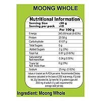 Patanjali Unpolished Moong Sabut-500Â g