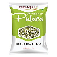 Patanjali Unpolished Moong Dal Chilka-1Â kg