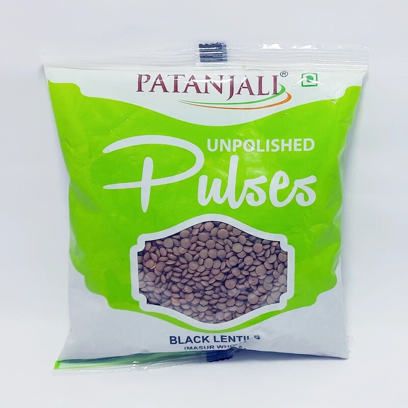 Patanjali Unpolished  Black Masur-500Â g