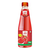 Patanjali Tomato Ketchup W/o Onion Garlic (B)-500Â g