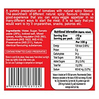 Patanjali Tomato Ketchup W/o Onion Garlic (B)-500Â g