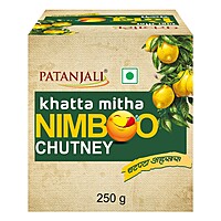 Patanjali Khatta Mitha Nimboo Chutney-250Â g