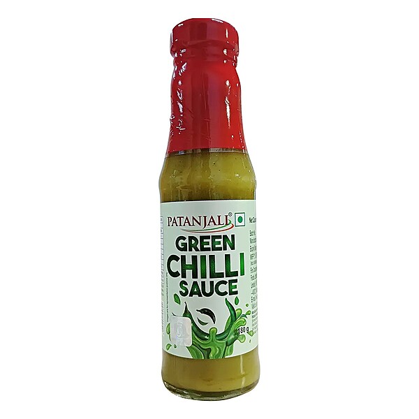 Patanjali Green Chilli Sauce-180Â g