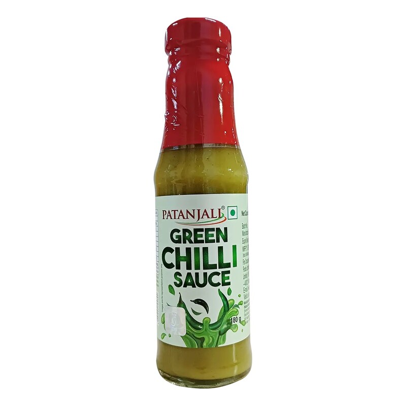 Patanjali Green Chilli Sauce-180Â g