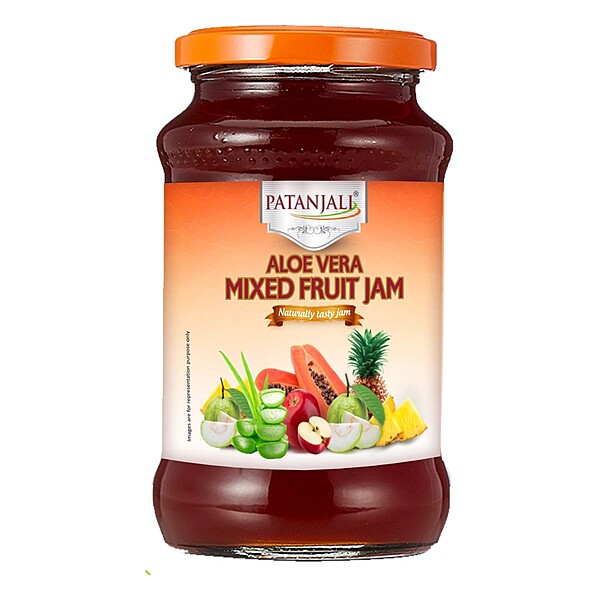 Patanjali Aloevera Mixed Fruit Jam-500Â g