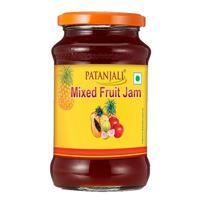Patanjali Mixed Fruit Jam-500Â g