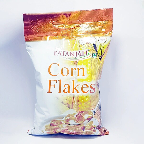 Patanjali Corn Flakes Mix (Pouch)-500Â g