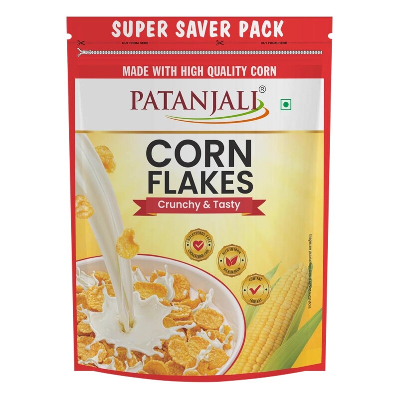 Patanjali Corn Flakes-875Â g
