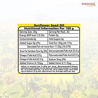 Patanjali Sunflower Oil (Pouch)-1 ltr