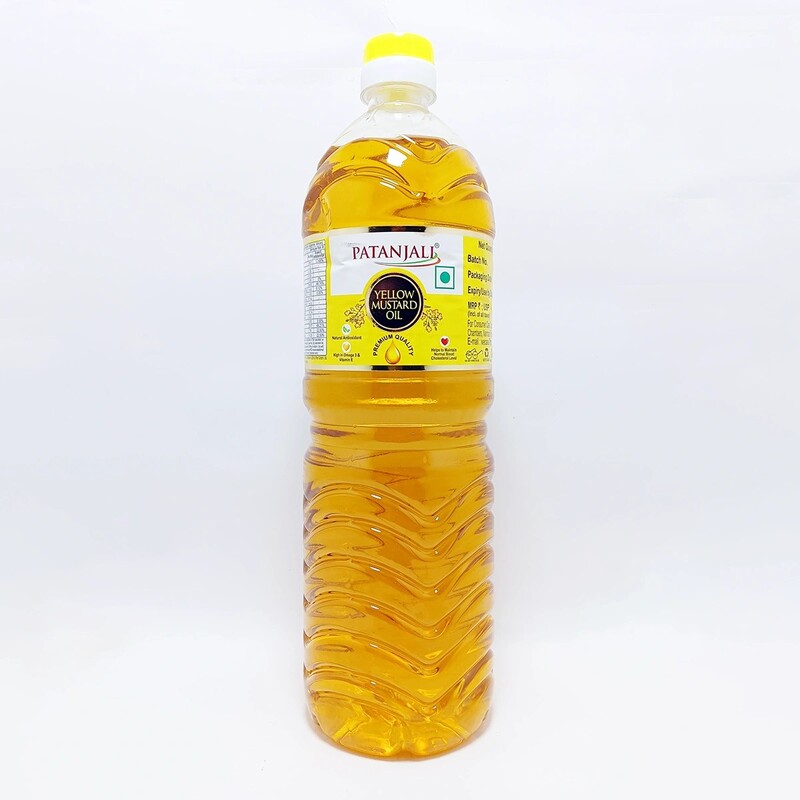 Patanjali Yellow Mustard Oil-1 ltr