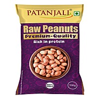 Patanjali Raw Peanuts-500 g