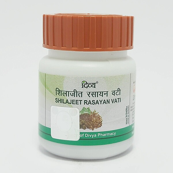 Divya Shilajeet Rasayan Vati 60Tab-40 g