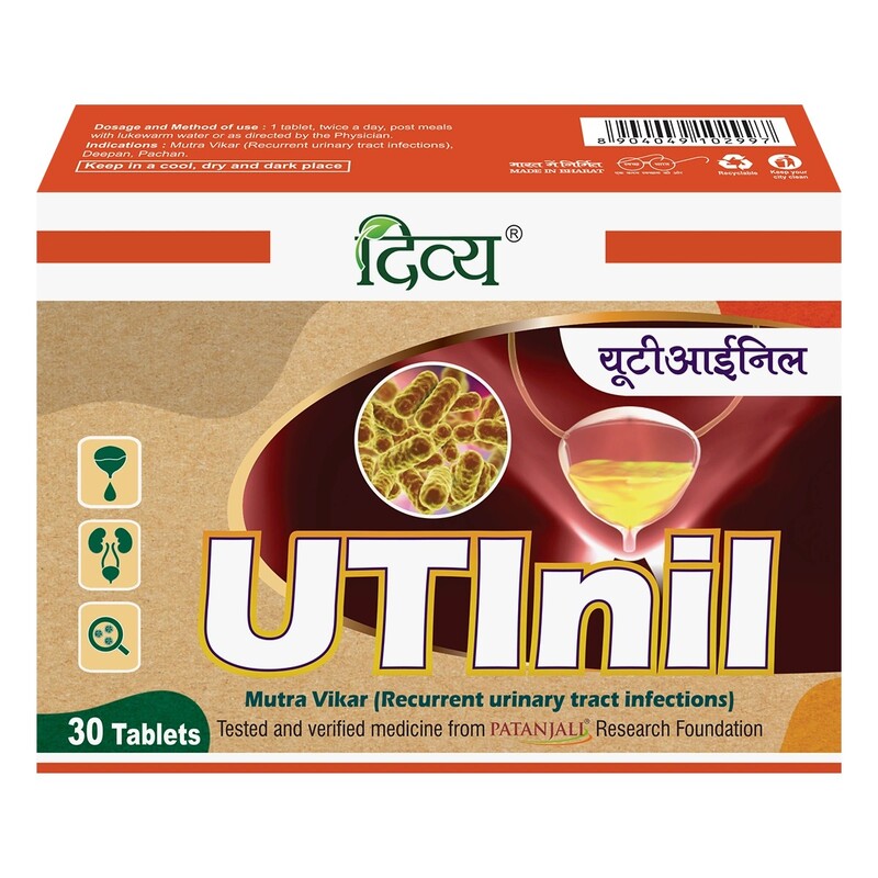 Divya UTInil Tablet 3 U X 10 N-26 g