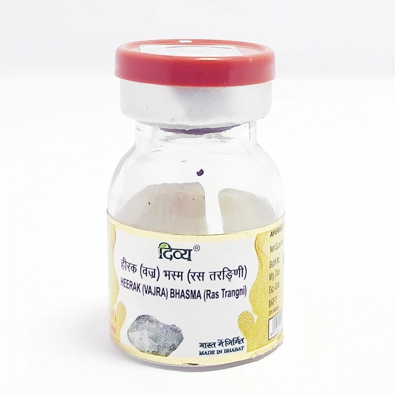 Divya Heerak Bhasma-300 mg