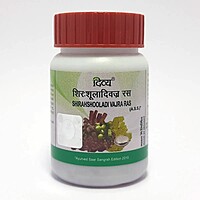 Divya Shirahshooladi Vajra Ras 60 Tab-33 g