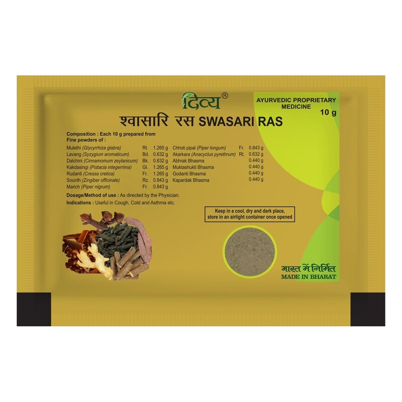 Divya Swasari Ras-10 g