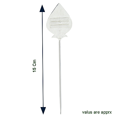 Sterling Silver Murugan Om Vel for Pooja Sterling Silver Murugan Om Vel for Pooja