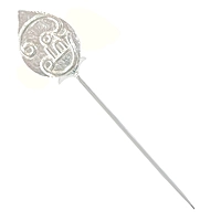 Sterling Silver Murugan Om Vel for Pooja