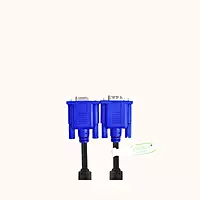 VGA Cable Male to Male 1.5 Meter, Support PC/Monitor/LCD/LED, Plasma, Projector, TFT, Blue