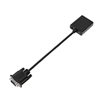 VGA to HDMI Converter with Audio & USB Power, Full HD 1080p Video Adapter for Laptop, PC to HDTV, Monitor, Projector – (VGA Male to HDMI Female)