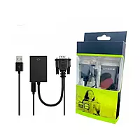 VGA to HDMI Converter – Active Signal Adapter | 1080p Support | PC & Laptop