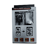 Zigdeal VGA to HDTV Adapter – Active Signal Converter | 1080p Support | Plug & Play | PC & Laptop