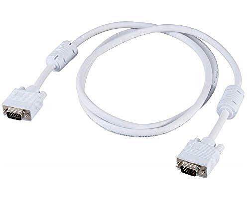 VGA Cable Male to Male (1.5 Meter) For PC Monitor LCD LED
