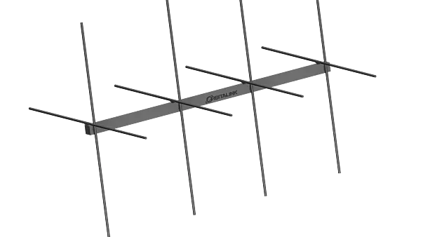 145 MHz VHF Cross Yagi High Gain Antenna