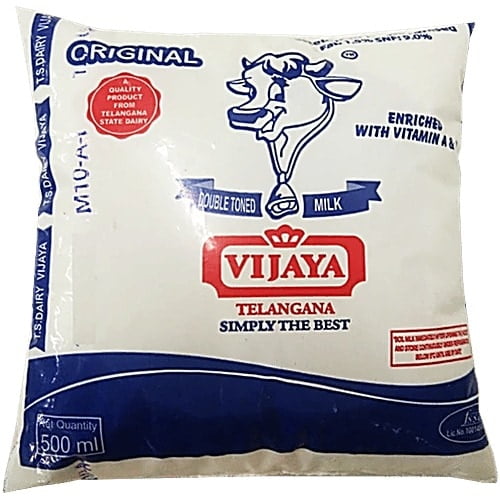 VIJAYA TONED MILK 500ml