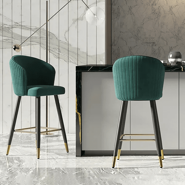 Vikinterio Swivel Adjustable Bar Stool