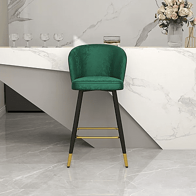 Vikinterio Swivel Adjustable Bar Stool